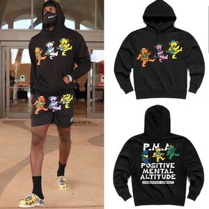 Chinatown Market x Grateful Dead PMA Black Hoodie (Unisex)